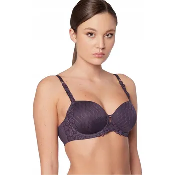 Dámské spodní prádlo Triumph vyztužená podprsenka fialová Azalea Florale WP velikost 75B