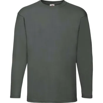 Fruit of the Loom tričko s dlouhým rukávem Long Sleeve T kulatý, velikost XL