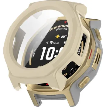 Příslušenství k chytrým hodinkám Ochranný kryt pro Amazfit T-Rex 3 Pro 44mm - Béžový