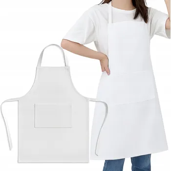 Kuchyňská zástěra Kuchyňská zástěra Przydasie.pl bílá polyester 60 cm