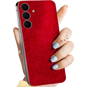 Pouzdro na mobilní telefon Hello Case Hello Zadní Kryt pro Samsung Galaxy S25 FE červený