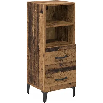 Komoda Komoda VidaXL 34 x 34,5 x 90 cm, dřevo, retro styl