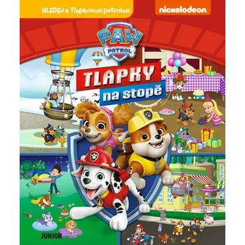 Leporelo Hledej s Tlapkovou patrolou-Tlapky na stopě