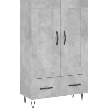 Komoda Komoda VidaXL 830320, 69,5 x 31 x 115 cm, odstíny šedé