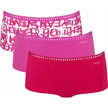 Kalhotky Sloggi Kalhotky GO Crush Short C3P - 3 ks vel. S 36 P9