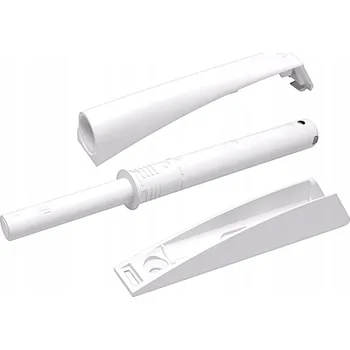 Obraz Zarážka K-PUSH tech bílá, dlouhá verze s gumou, STRONG