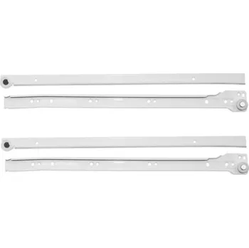 Nábytková kolečková lišta GAMET BÍLÁ D-350mm L+P