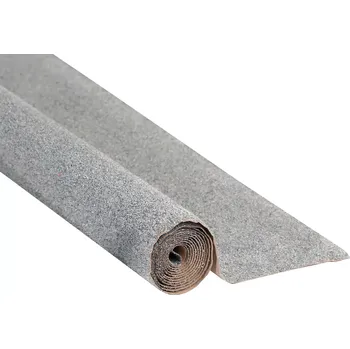 Modelová železnice Štěrkový koberec pod koleje šedý - Noch 00081