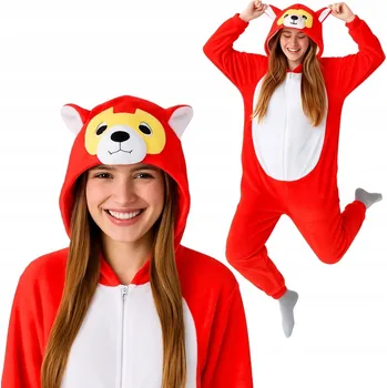 Dámské pyžamo Pyžamo Overal Kigurumi Kostým Akita XL: 175 - 185 cm