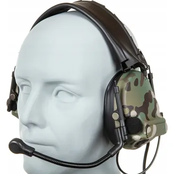 Sluchátka Sluchátka s mikrofonem Wosport C5 HD-14-A - MultiCam