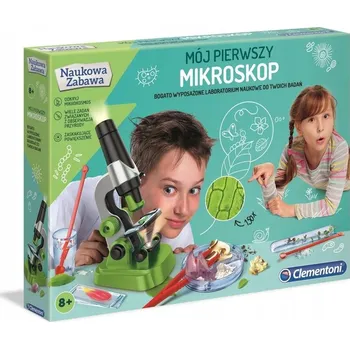 Dětský mikroskop Clementoni Můj první mikroskop