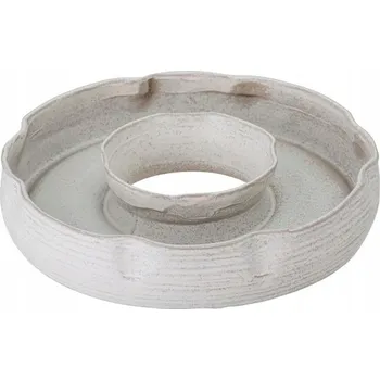 Bloomingville LEDA Keramická Mísa - Dekorativní Podnos / Šedá