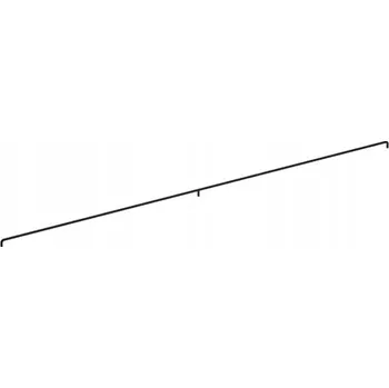 Nábytkové kování Nábytková úchytka LOFT pro skříně, dlouhá L-1162 černá