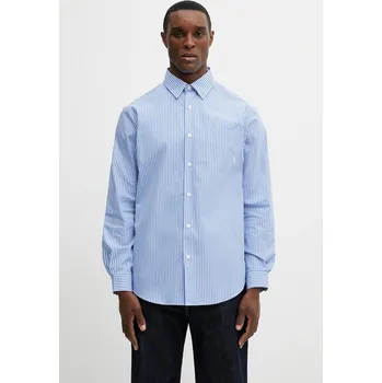 Pánská košile Bavlněná košile Sporty & Rich SRC Oversized, L, modrá, 55X