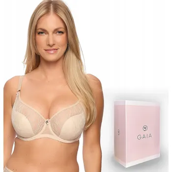 Podprsenka Gaia podprsenka polovyztužená béžová velikost 80F