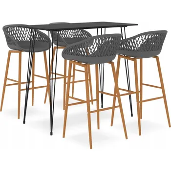 Jídelní set Kuchyňská linka KR černá / černá