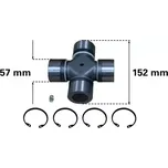 TRUCKTEC AUTOMOTIVE Kloub podélného hřídele TCT 01.34.014