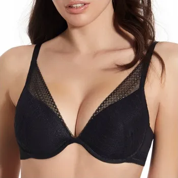 Podprsenka Selene podprsenka s kosticemi, vyztužená, černá, velikost 90B