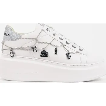 Dámské tenisky Kožené tenisky Karl Lagerfeld ANAKAPRI KL63546.01S bílá 00X, EUR 36