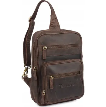 Kabelka Beltimore ledvinka přes rameno N25 hnědá