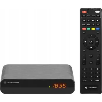 Set top box TUNER DEKODÉR PRO PŘÍJEM POZEMNÍHO HD TV DVB-T2 H.265 GOGEN