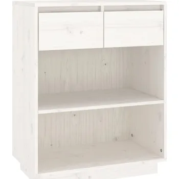 Šatní skříň VidaXL Skříň 60 x 75 x 34 cm bílá