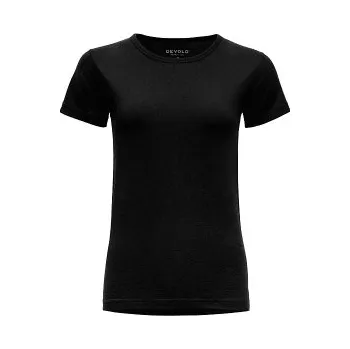 Pánské tričko Dámské merino tričko Breeze Plus, Devold, Černé, XS
