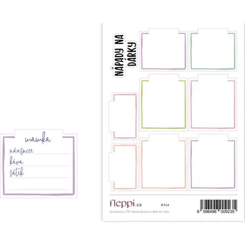 samolepka Fleppi Samolepky Nápady na dárky