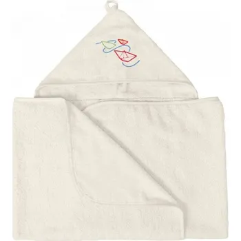 Dětská osuška s kapucí 140x70 cm Baby Matex Maxi Junior Barva: Béžová 02