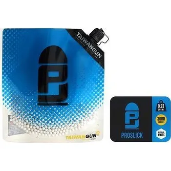 Airsoft Kuličky BB 6mm 0,23g 3000ks PROSLICK [P&J]