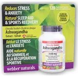 Webber Naturals Ashwagandha 3600 mg 120…