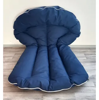 Sedací pytel Furin Venkovní sedací vak – matrace SERGIO, 175 × 90/120 cm, silikonová výplň skladem