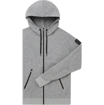 Pánské oblečení Pánská mikina On Running Zipped Hoodie - Grey Velikost: XXL