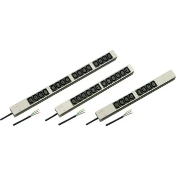 Rozvaděč nVent SCHROFF 60110290 10 palec zásuvková lišta pro datové skříně černá