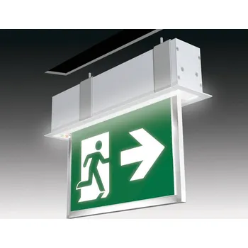 Nouzové osvětlení Stropní zapuštěné nouzové LED svítidlo SEC FALCON-V Varianta: AT.1h, AUTOTEST