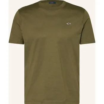 Pánské oblečení Paul & Shark Pánské Tričko, olivová, M