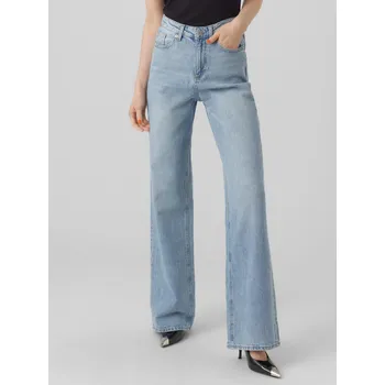 Vero Moda Dámské Světle modré dámské široké džíny VERO MODA Tessa Modrá 28/30 (2706259)