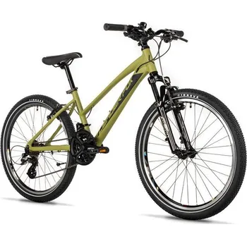 Dětské kolo Leader Fox SPIDER GIRL 24 ARMY GREEN zelené + DÁREK + Doprava ZDARMA