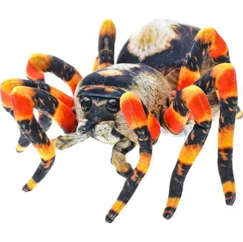 plyšák Pavouk hnědý plyšový 25 cm