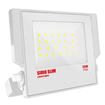 CENTURY Sirio Slim reflektor 20W 4000K 2100lm IP66 bílý