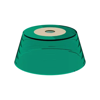 Stojací lampa CENTURY OPERA stínítko zelené