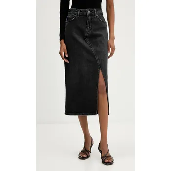 Dámská sukně Džínová sukně Hugo Blue Goja_B 50546327 černá 99J, vel. S