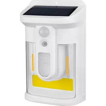 Zahradní dekorace Solar SN52 Solární nástěnné světlo LED COB (Solární LED světlo s PIR čidlem)