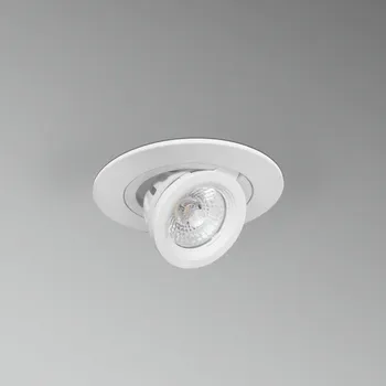 CENTURY LED Svítidlo SPOT REGIA Vestavné výklopné 90mm 8W 3000K Ra95 710Lm 38d stmívatelné IP20