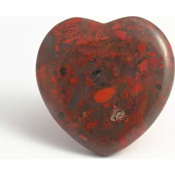 Jaspis brekciový srdce 40mm - A