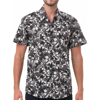 Pánská košile Pánská košile 69SLAM SUGAR CRENE (MFHSCN-BW) M MFHSCN-BW Možnost vrácení zboží ZDARMA do 120 dnů!