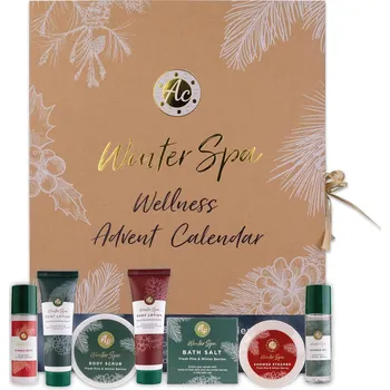 Kosmetická sada Accentra Beauty adventní kalendář pro ženy „WINTER SPA“ s 24 produkty