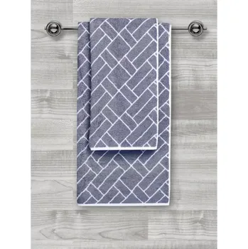 Sada ručníků a osušek Vícebarevný froté set