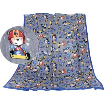 Dětská deka Dětská deka FORMULE mikroplyš 100x155cm Český výrobce