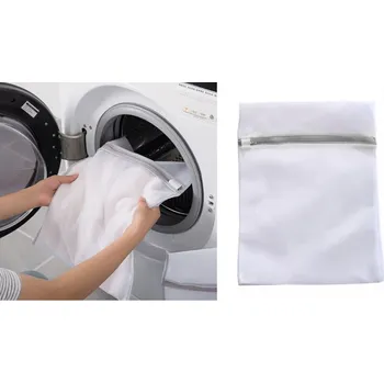 Pytel, síťka na prádlo se zipem 50x40 cm